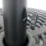 Fab Black Round Umbrella Base from Furniture of America - Luna Furniture