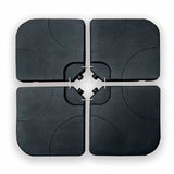 Tangram Black Umbrella Base w/ Handle from Furniture of America - Luna Furniture