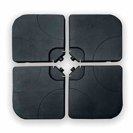 Tangram Black Umbrella Base with Handle from Furniture of America - Luna Furniture