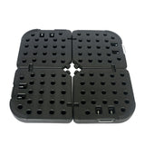 Tangram Black Umbrella Base w/ Handle from Furniture of America - Luna Furniture