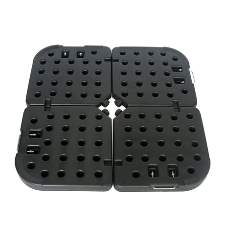 Tangram Black Umbrella Base with Handle from Furniture of America - Luna Furniture