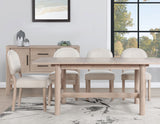 Gabby 5-Piece 60-78-inch Dining Set(Table & 4 Side Chairs) from Steve Silver - Luna Furniture