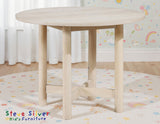 Gabby Washed Oak 30" Kids Round Table from Steve Silver - Luna Furniture