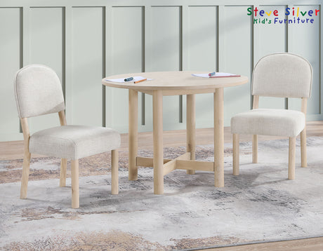 Gabby Washed Oak 30" Kids Round Table from Steve Silver - Luna Furniture