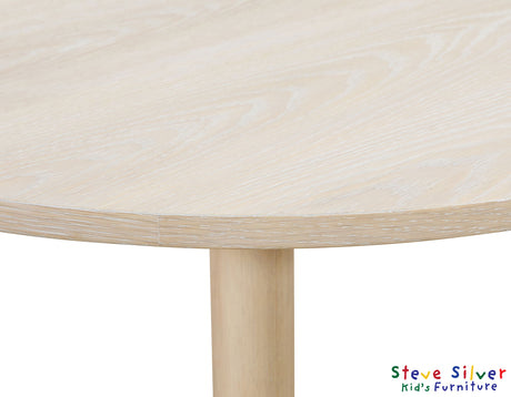 Gabby Washed Oak 5-Piece Kids Dining Table Set from Steve Silver - Luna Furniture