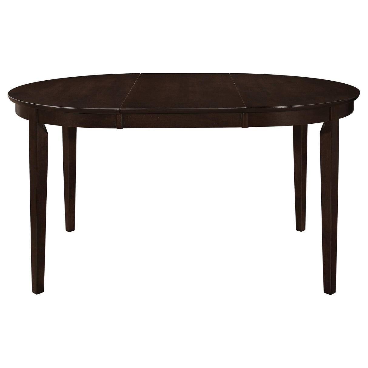 Gabriel Cappuccino 5-piece Extension Leaf Dining Table Set from Coaster - Luna Furniture