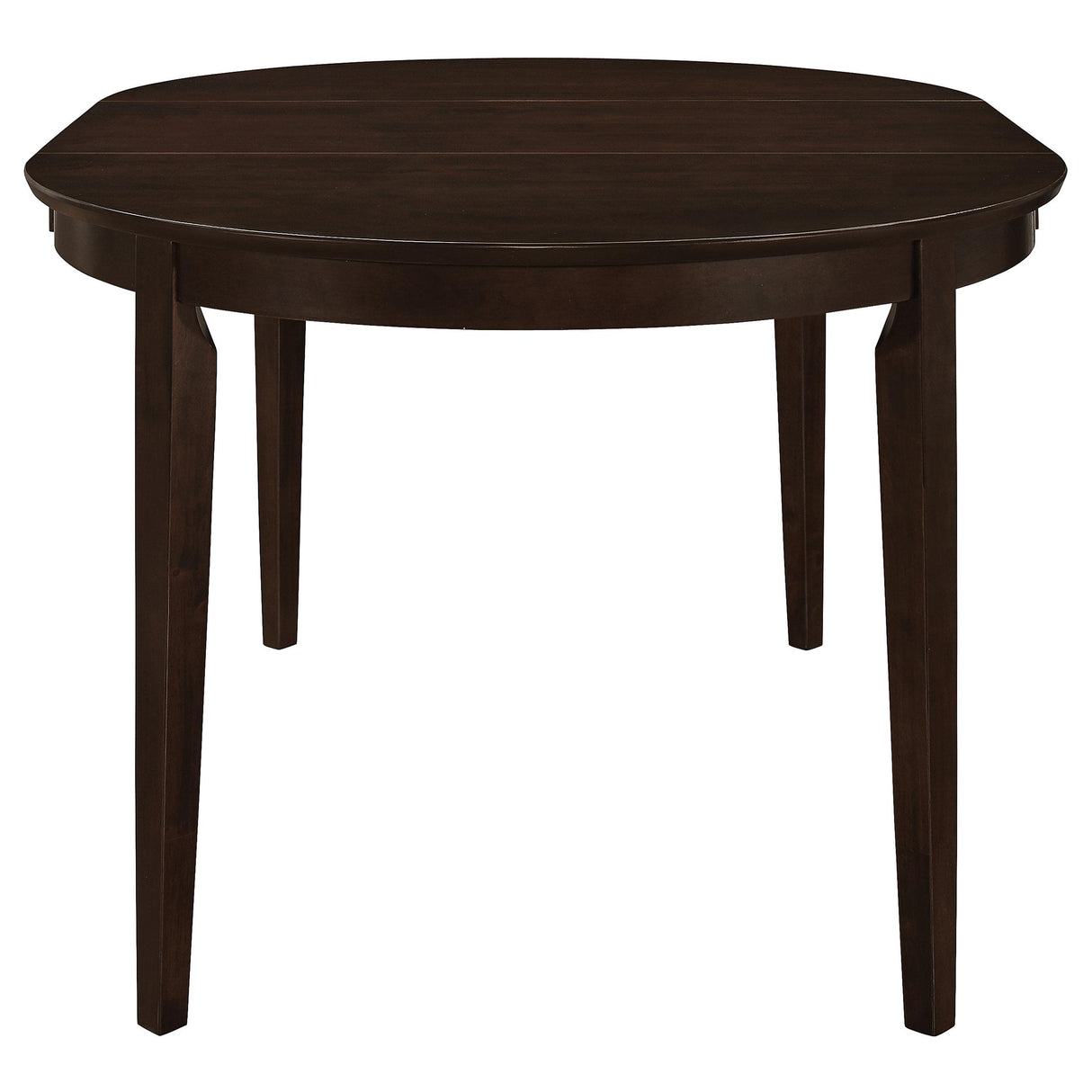 Gabriel Cappuccino 5-piece Extension Leaf Dining Table Set from Coaster - Luna Furniture