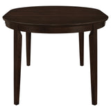 Gabriel Cappuccino 7-Piece Dining Set with Extension Leaf from Coaster - Luna Furniture