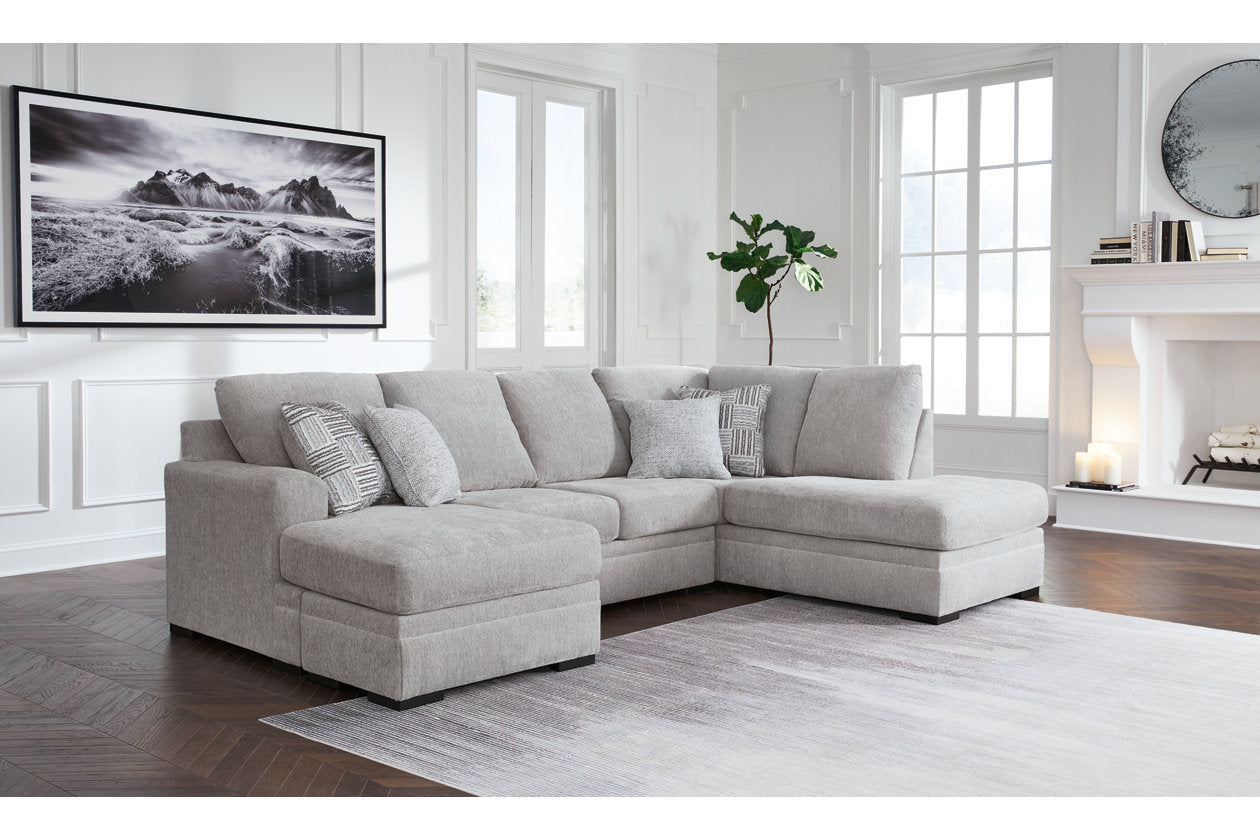 Gabyleigh Nickel 2-Piece Sectional with Chaise 20904S1 – Luna