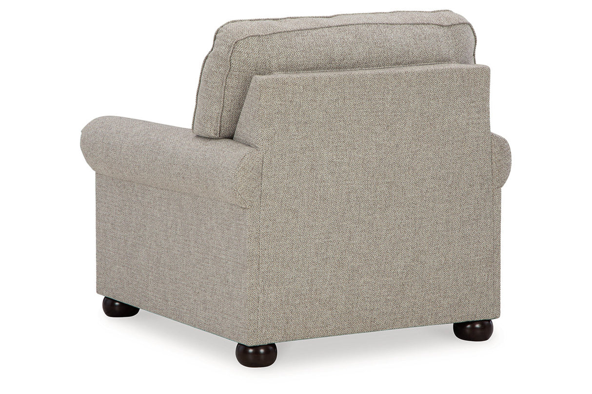 Gaelon Dune Chair and Ottoman from Ashley - Luna Furniture