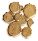 Gageton Antique Gold Finish Wall Decor from Ashley - Luna Furniture