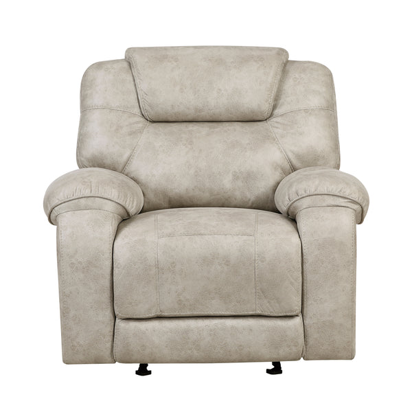 Gainesville Pewter Glider Reclining Chair