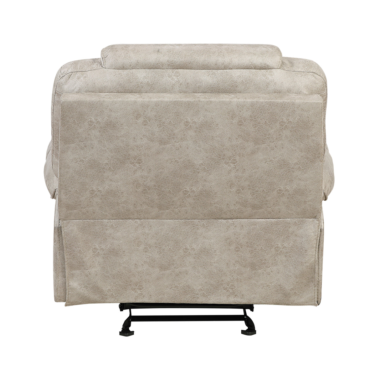 Gainesville Pewter Glider Reclining Chair from Homelegance - Luna Furniture