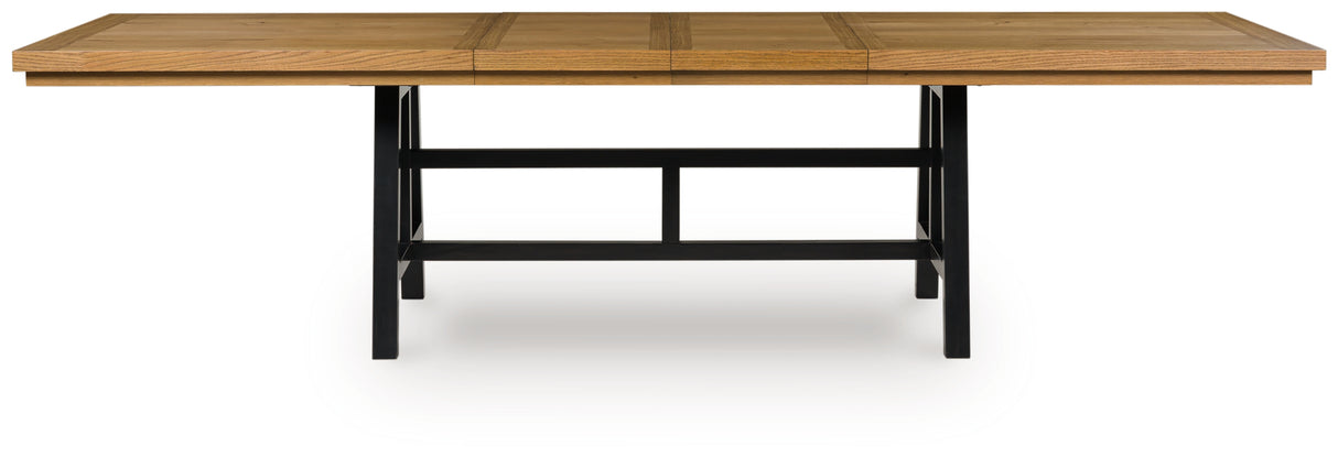 Galliden Extension Dining Table and 6 Chairs from Ashley Furniture - Luna Furniture