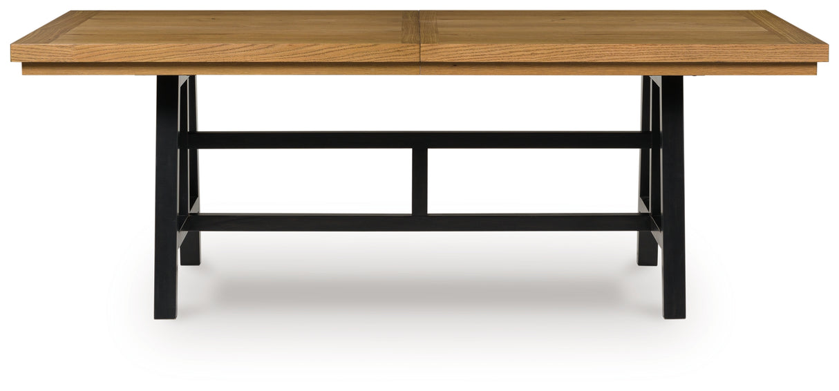 Galliden Extension Dining Table and 6 Chairs from Ashley Furniture - Luna Furniture