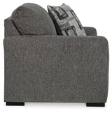 Gardiner Chair and Ottoman in Pewter from Ashley Furniture - Luna Furniture