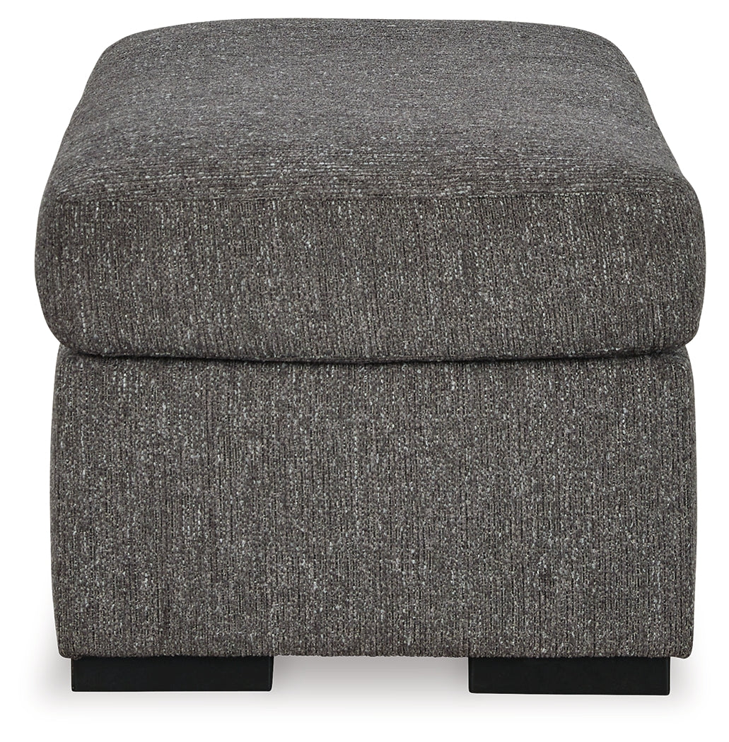 Gardiner Chair and Ottoman in Pewter from Ashley Furniture - Luna Furniture