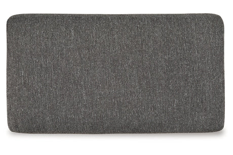 Gardiner Pewter Sofa Chaise and Ottoman from Ashley - Luna Furniture