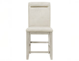Garland 24″ Counter Chair, Greige Finish from Steve Silver - Luna Furniture