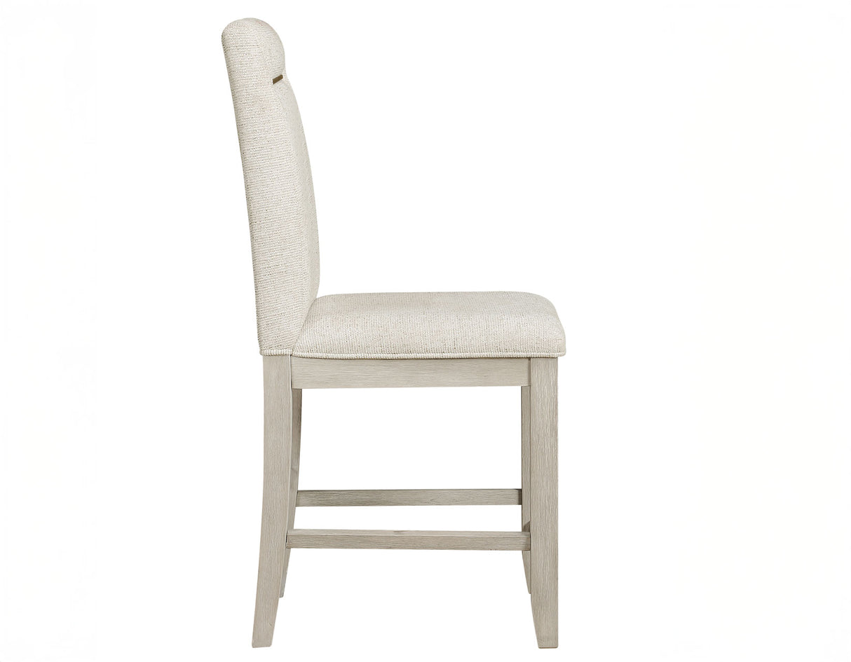 Garland 24″ Counter Chair, Greige Finish from Steve Silver - Luna Furniture