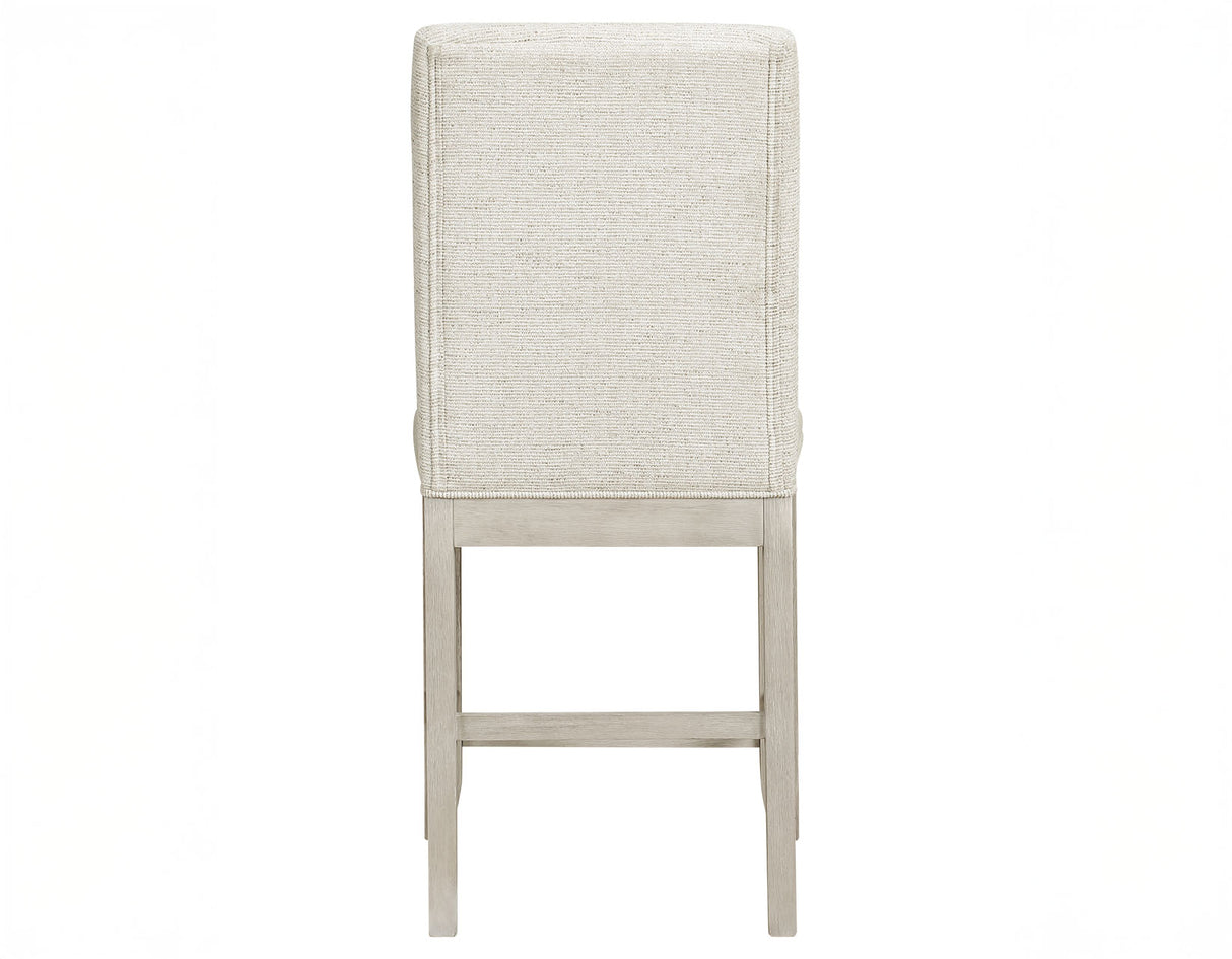 Garland 24″ Counter Chair, Greige Finish from Steve Silver - Luna Furniture