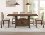Garland Distressed Toffee Counter Height Dining Set from Steve Silver - Luna Furniture
