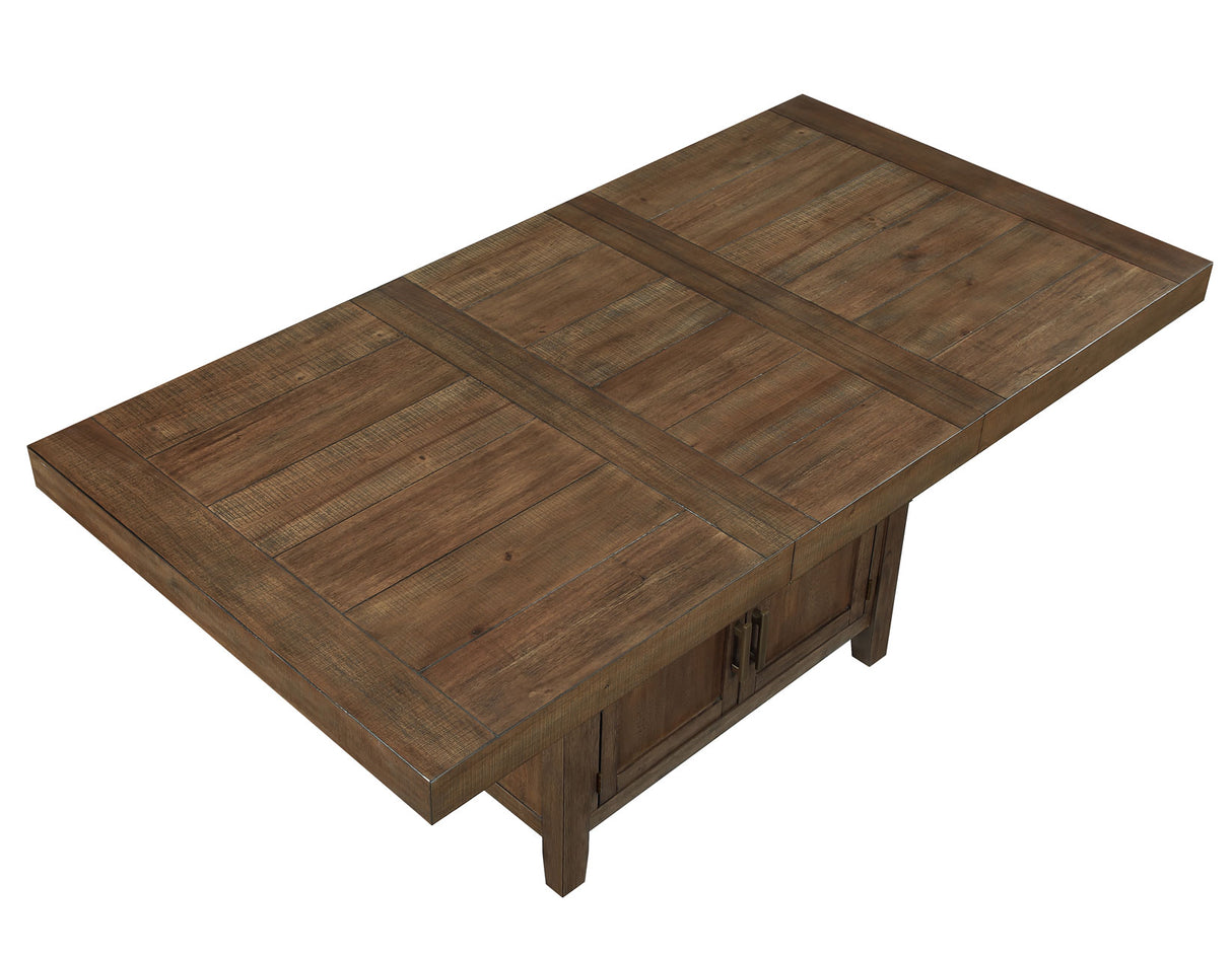 Garland Distressed Toffee Counter Height Dining Set from Steve Silver - Luna Furniture