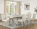 Garland 5-Piece Dining Set, Distressed Greige Finish from Steve Silver - Luna Furniture