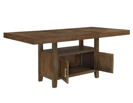 Garland 60-80″ Counter Table with 20″ Leaf from Steve Silver - Luna Furniture