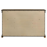 Garland Brown Cherry 11-Drawer Bedroom Dresser from Coaster - Luna Furniture