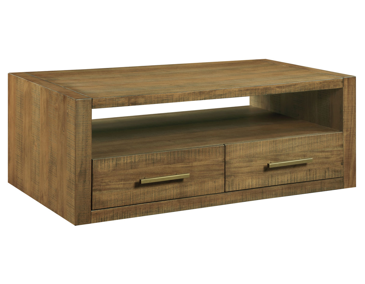 Garland Castered Coffee Table, Toffee Finish from Steve Silver - Luna Furniture