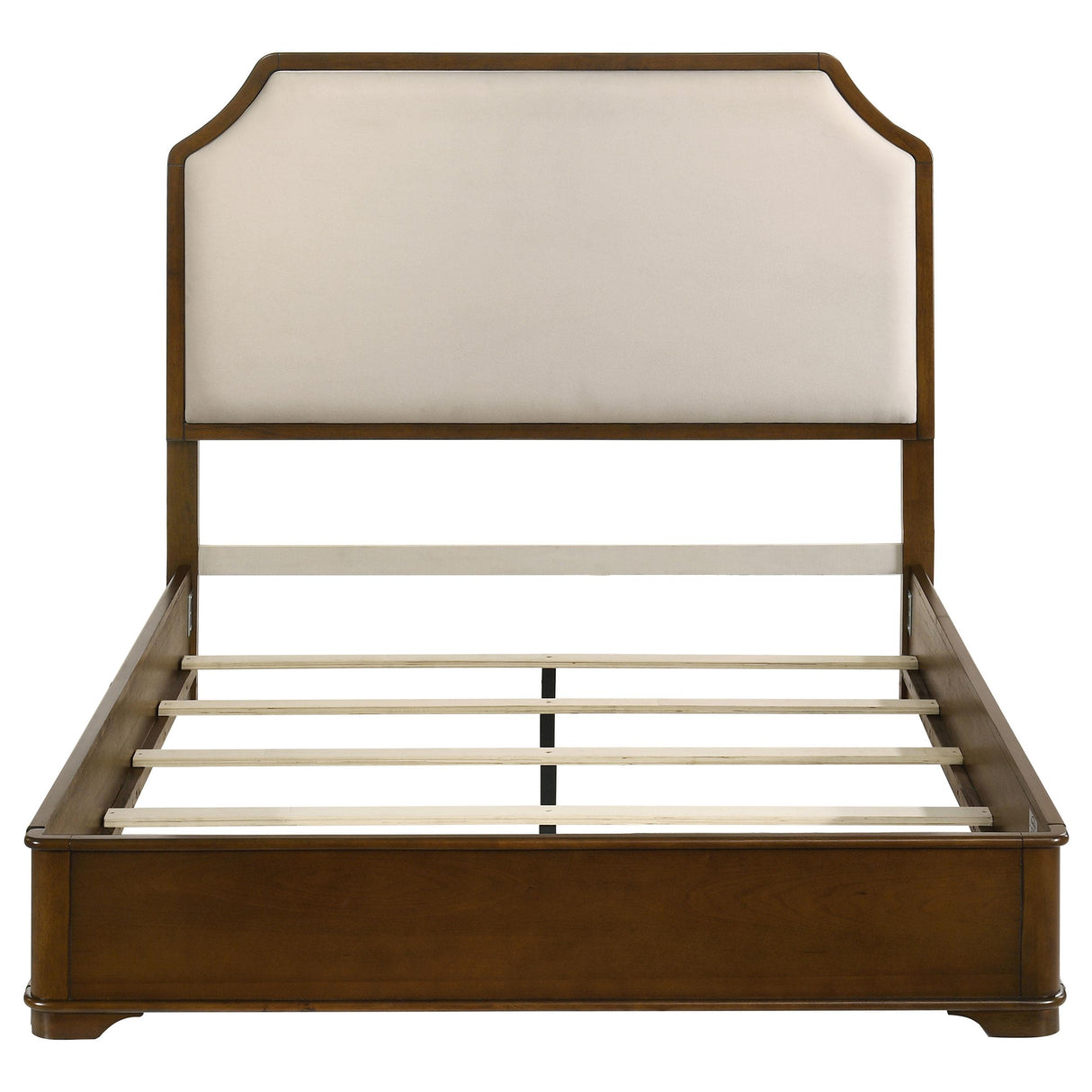 Garland Cream and Brown Cherry 58-inch Eastern King Panel Bed from Coaster - Luna Furniture