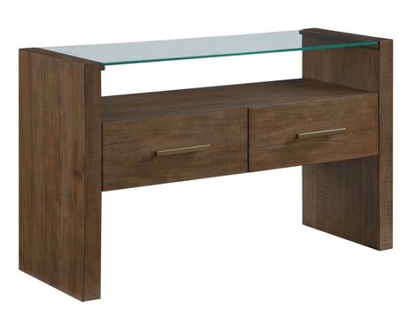 Garland Glass Top Sofa Table from Steve Silver - Luna Furniture