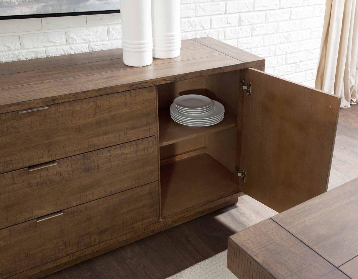 Garland Distressed Toffee Sideboard from Steve Silver - Luna Furniture
