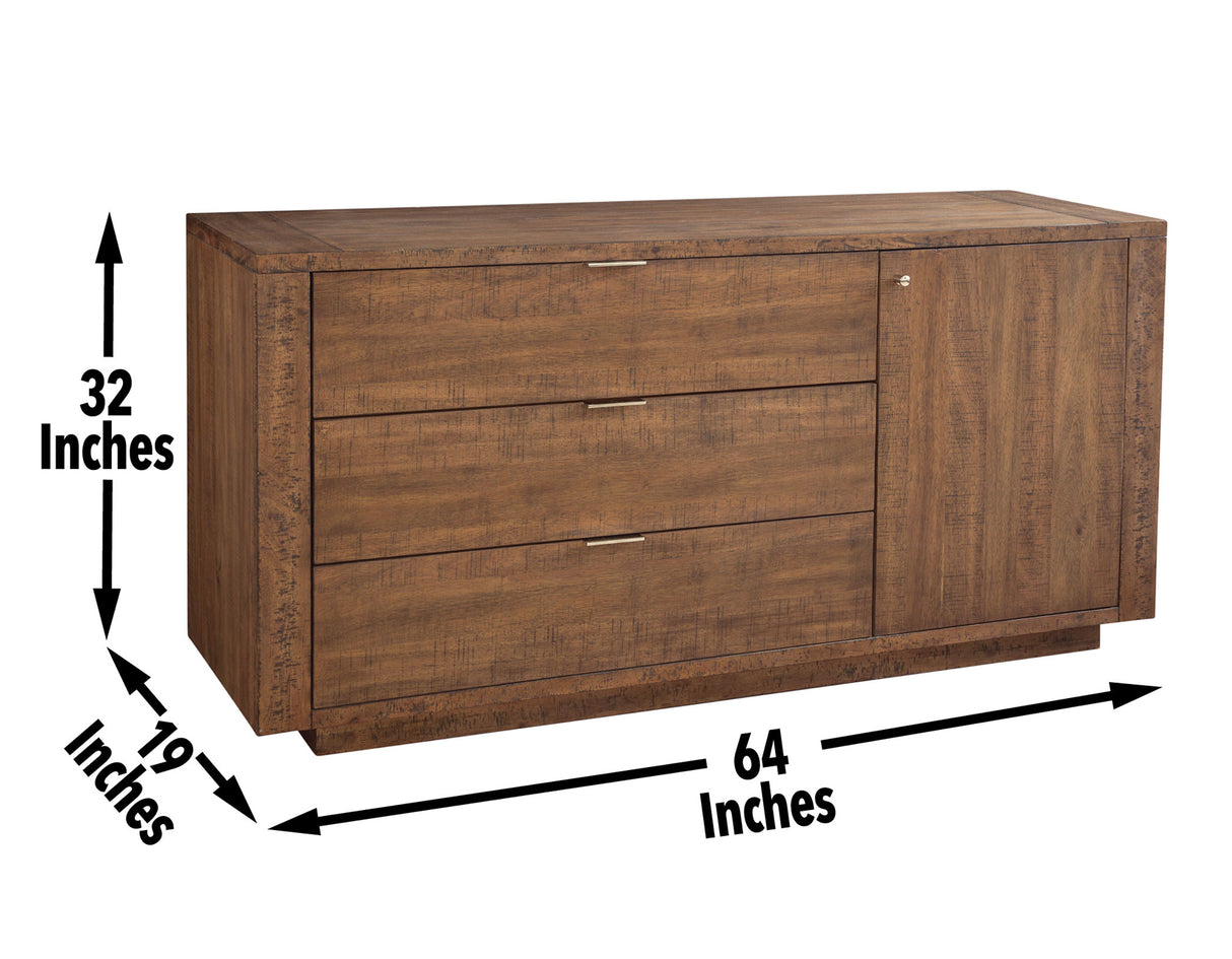 Garland Distressed Toffee Sideboard from Steve Silver - Luna Furniture