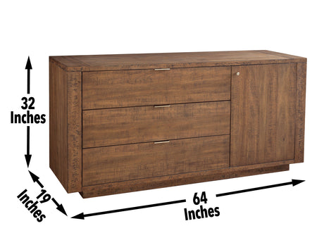Garland Distressed Toffee Sideboard from Steve Silver - Luna Furniture