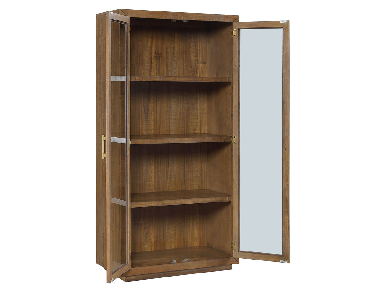 Garland Toffee Curio from Steve Silver - Luna Furniture