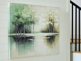 Garlenridge Green/Tan/White Wall Art from Ashley - Luna Furniture