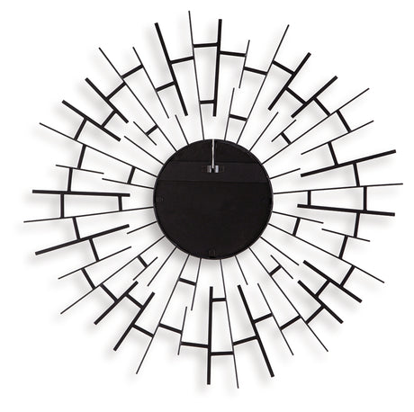 Garrenworth Black Accent Mirror from Ashley - Luna Furniture