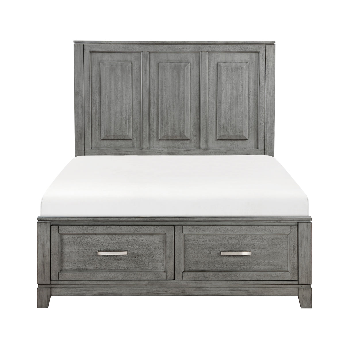 Garretson Gray Storage Platform Youth Bedroom Set from Homelegance - Luna Furniture