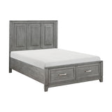 Garretson Gray Storage Platform Youth Bedroom Set from Homelegance - Luna Furniture