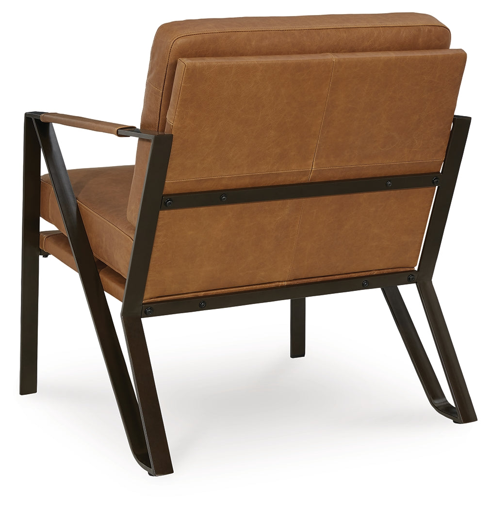 Garronmont Caramel Accent Chair from Ashley - Luna Furniture