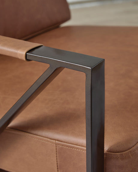 Garronmont Caramel Accent Chair from Ashley - Luna Furniture