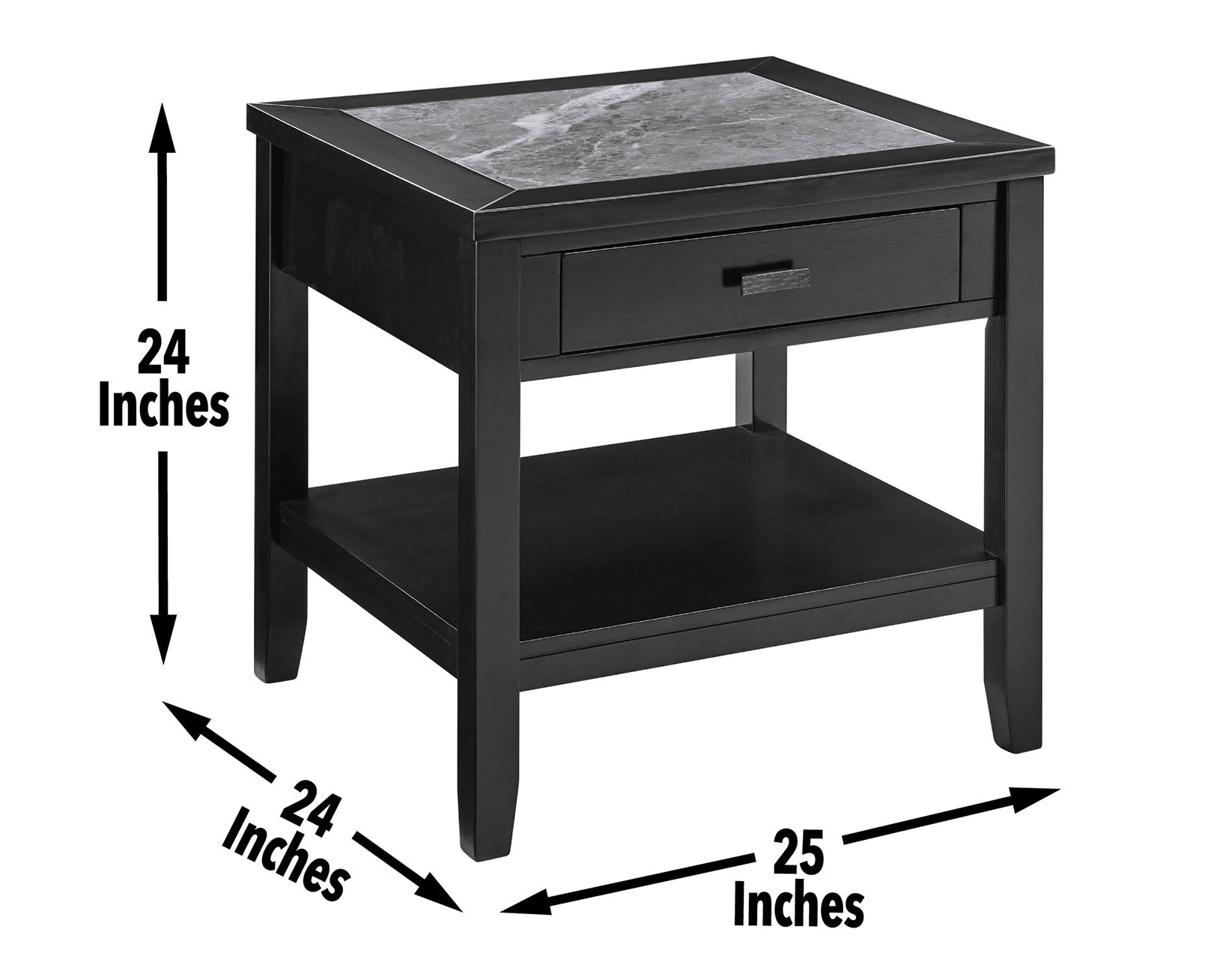 STEVE SILVER COMPANY GV100E-END-TABLE-GARVINE - Thumbnail 2