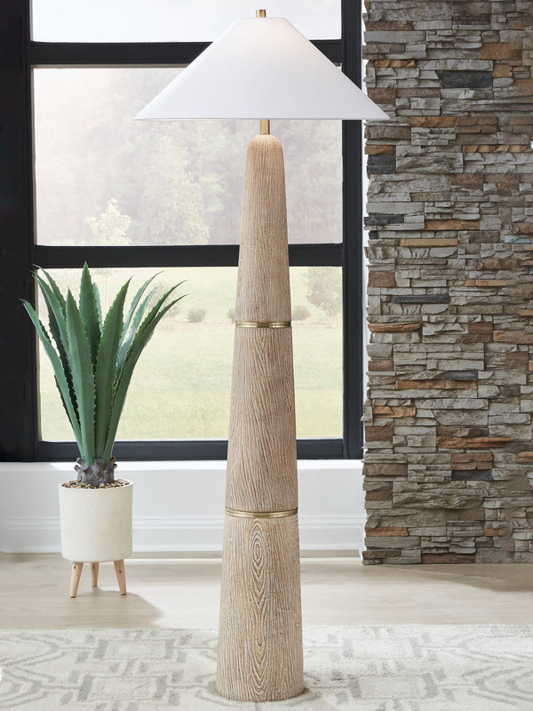 Gasparleigh Brown/Gold Finish Table Lamp
