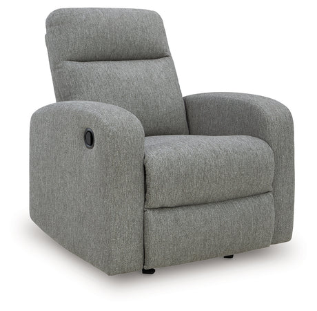 Gauntlet Sterling Recliner from Ashley - Luna Furniture