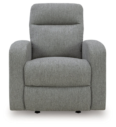 Gauntlet Sterling Recliner from Ashley - Luna Furniture