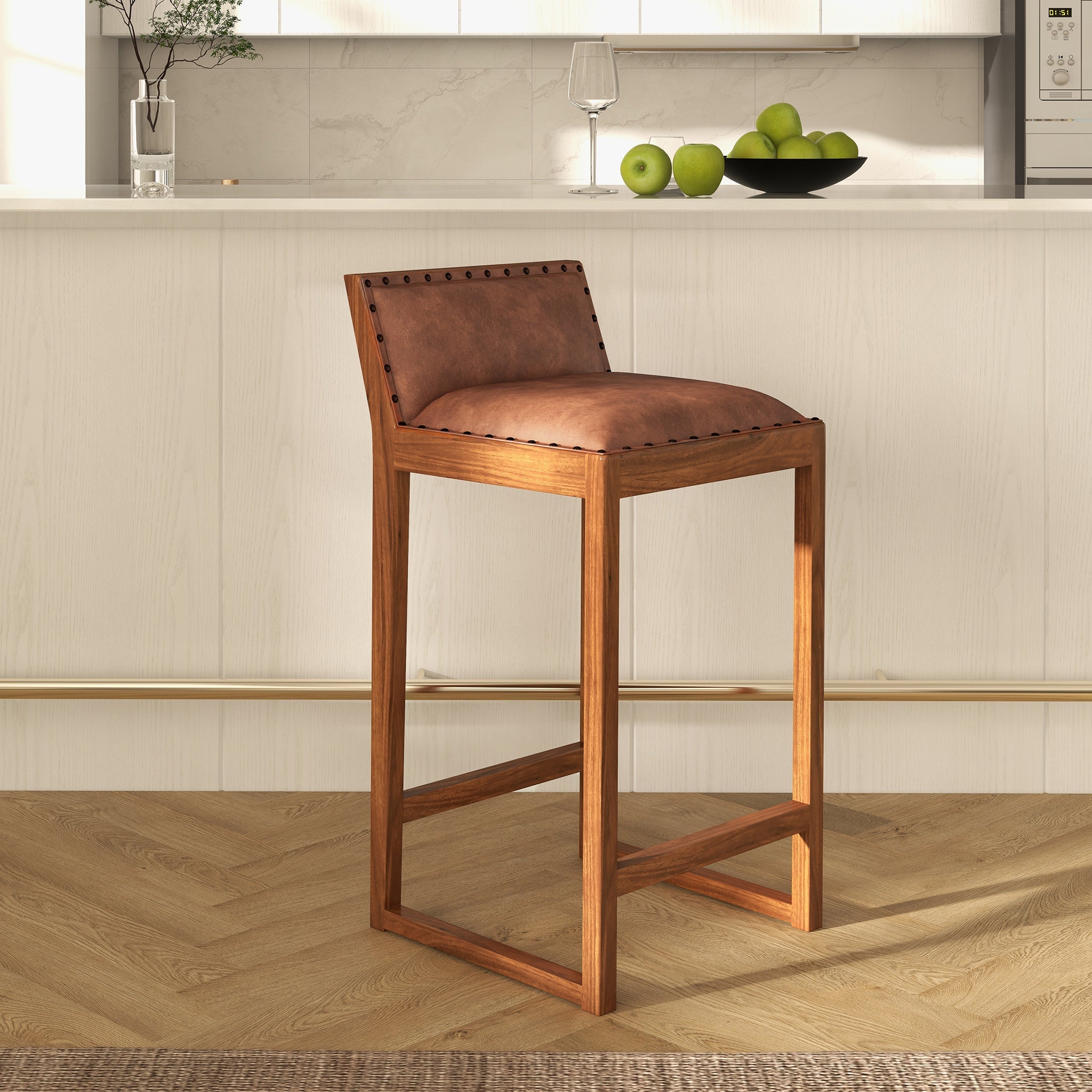 Ashcroft Furniture Gavin Counter Stool - Thumbnail 3