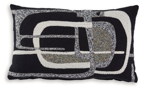 Gavrileigh Black/Gray/Ivory Pillow (Set of 4) from Ashley - Luna Furniture
