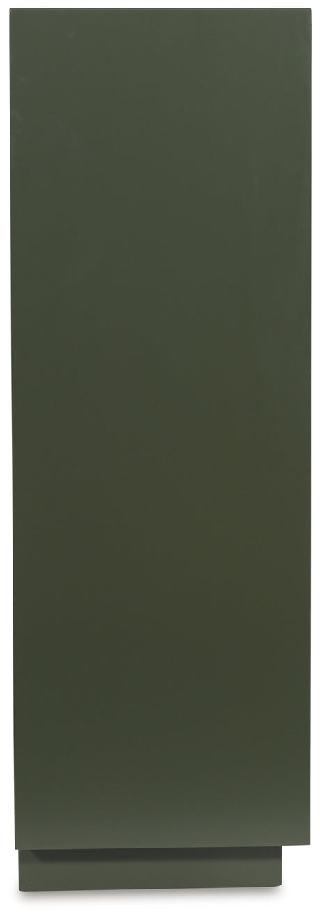 Geirwood Dark Green Accent Cabinet from Ashley - Luna Furniture